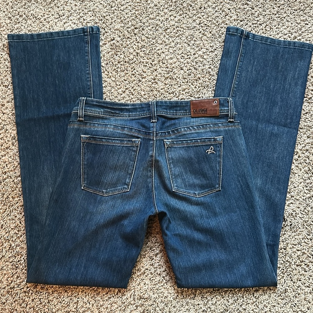 DL1961 Women's Blue Jeans Flare Bootcut - Picture 8 of 8